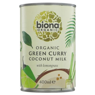 Biona Organic Green Curry Coconut Milk 400ml