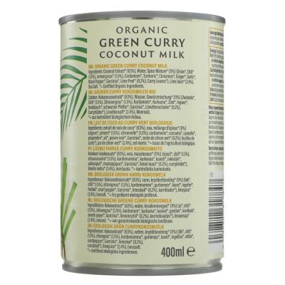Biona Organic Green Curry Coconut Milk 400ml