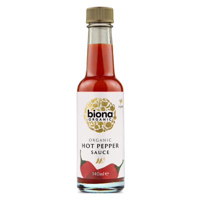 Biona Organic Hot Pepper Sauce 140ml
