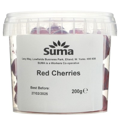 Suma Cherries Glace - Bright Red 200g