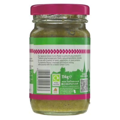 Thai Taste Green Curry Paste 114g