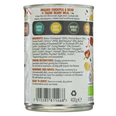 Free & Easy Chick Pea & Bean Tagine 400g