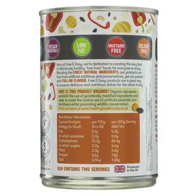 Free & Easy Chick Pea & Bean Tagine 400g