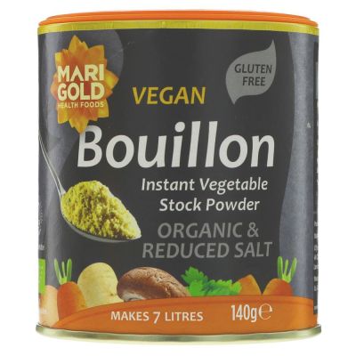 Marigold Organic Bouillon Reduced Salt 150g