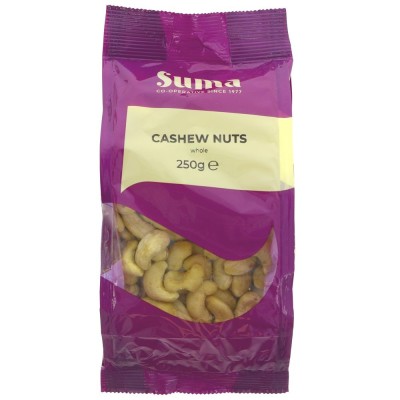 Suma Whole Cashew Nuts 250g