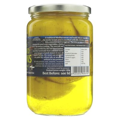 Carleys Organic Preserved Lemons (Jar) 700g
