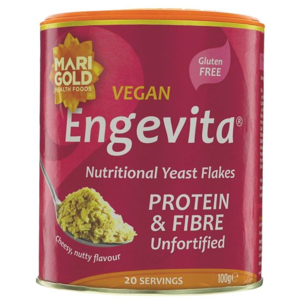 Marigold Engevita Yeast Flakes - Protein & Fibre 100g