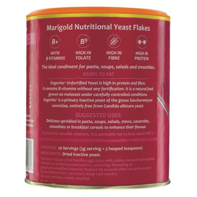 Marigold Engevita Yeast Flakes - Protein & Fibre 100g