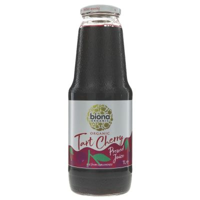 Biona Organic Tart Cherry Pure Juice 1ltr