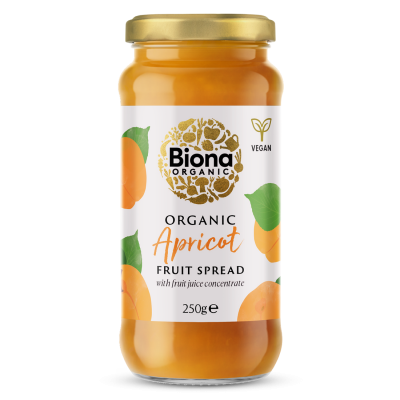 Biona Organic Apricot Fruit Spread 250g