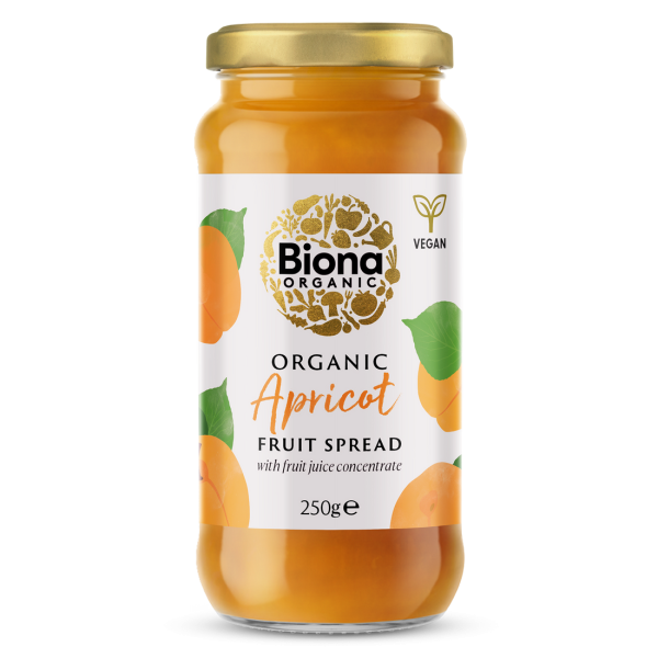 Biona Organic Apricot Fruit Spread 250g