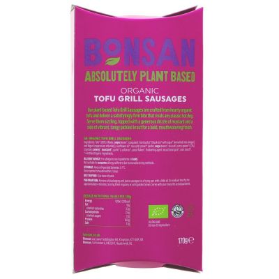 Bonsan Kofu Grill Sausages 170g
