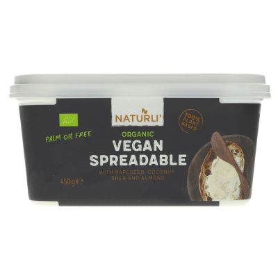 Naturli Spreadable Vegan Butter 450g