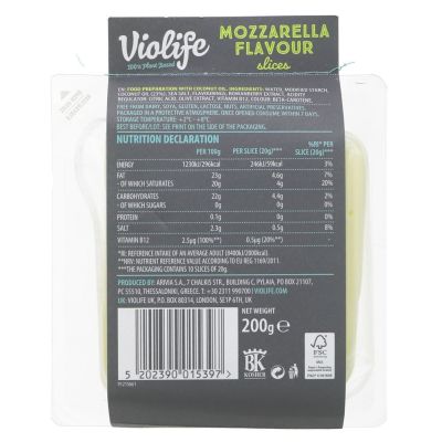Violife Slices - Mozzarella 200g