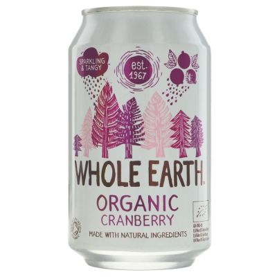 Whole Earth Organic Mountain Cranberry Drink 330ml