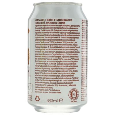 Whole Earth Organic Sparkling Ginger 330ml