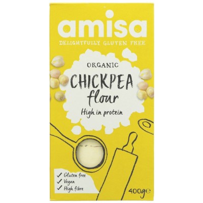 Amisa Organic Chickpea Flour 400g