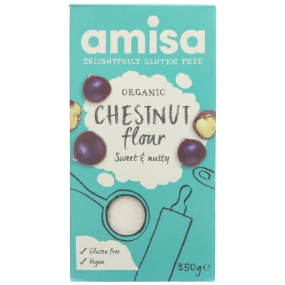 Buy Amisa Organic Chestnut Flour Flours & Bread Mixes Online − UK Supplier
