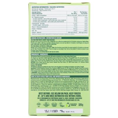 Frys Quinoa & Brown Rice Burgers 320g
