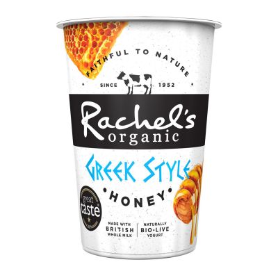 Rachels Organic Greek & Honey Yoghurt 450g