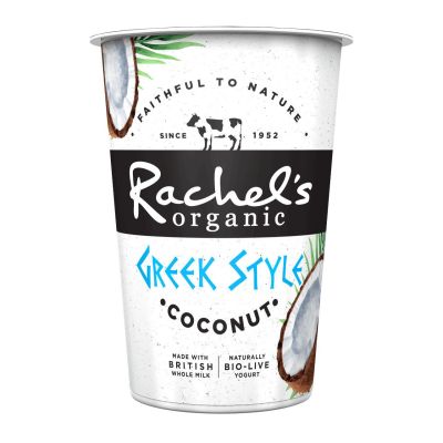 Rachels Organic Greek Coconut Yoghurt 450g