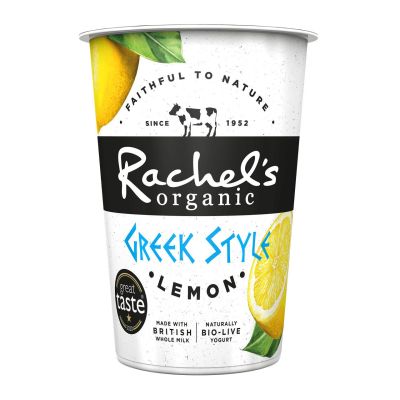 Rachels Organic Greek Lemon Yoghurt 450g