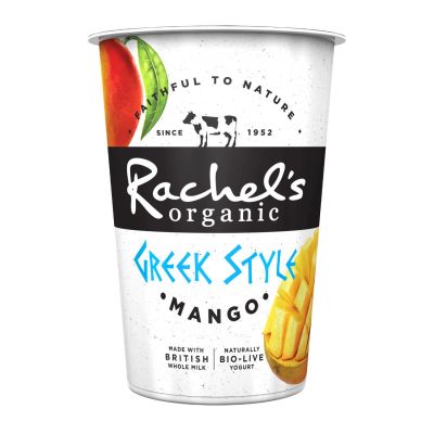 Rachels Organic Greek Mango Yoghurt 450g