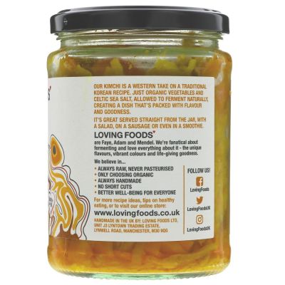 Loving Foods Turmeric Kimchi 500g