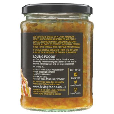 Loving Foods Organic Spicy Cortido Kraut 500g