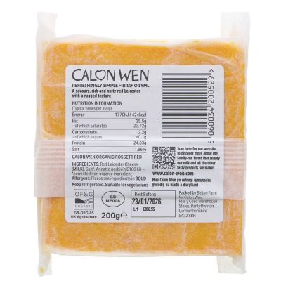 Calon Wen Rosset Cheese 200g