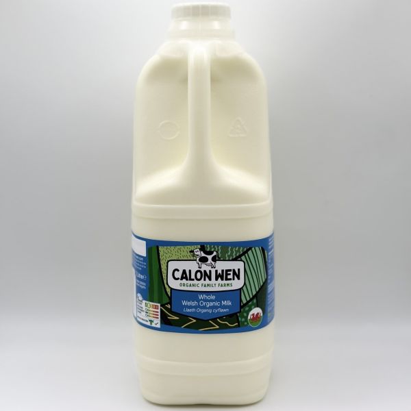 Calon Wen Organic Whole Milk 2 Ltr