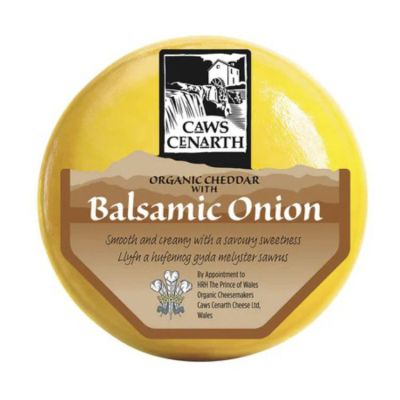 Caws Cenarth Mature Cheddar with Balsamic Onion 200g