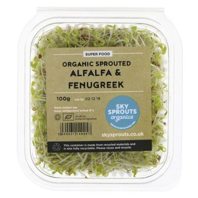 Sky Sprouts Alfalfa Fenugreek Sprouts 100g