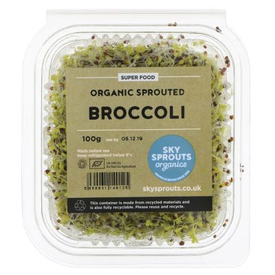 Sky Sprouts Organic Broccoli Sprouts 100g