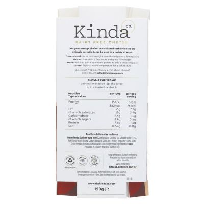 Kinda Co. Smoked Vegan Cheese 120g