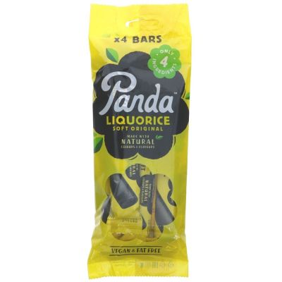 Panda Liquorice Bar 32g x4 Pack