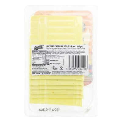 Sheese Slices - Cheddar Style 180g