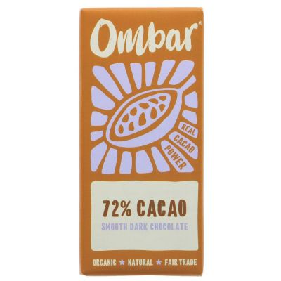 Ombar Raw Cacao 72% Bar 70g