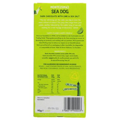 Montezumas Sea Dog Chocolate 90g
