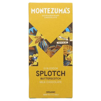 Montezumas Splotch Butterscotch Bar 90g