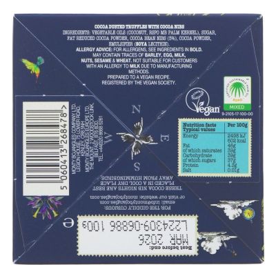 Monty Bojangles Cocoa Nib Nights (Vegan) 100g