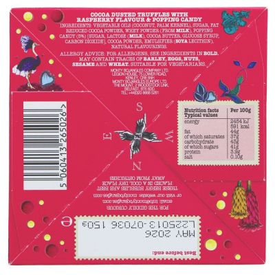 Monty Bojangles Berry Bubbly Truffles 150g