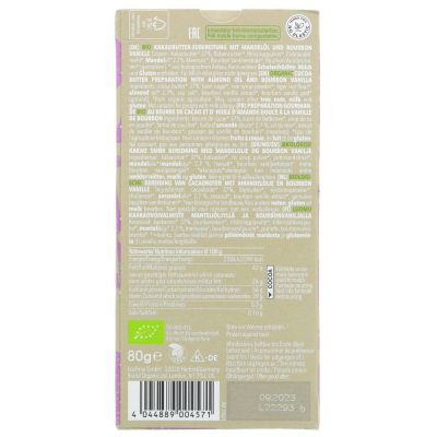 iChoc White Vanilla Vegan M!lk Chocolate 80g