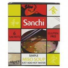 Sanchi Miso Soup 6 x 8g...