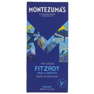 Montezumas Fitzroy Very Dark 74% Chocolate 90g