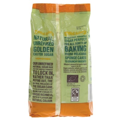 Buy Billingtons Organic Caster Sugar 500g Sugars & Syrups Online − UK Supplier