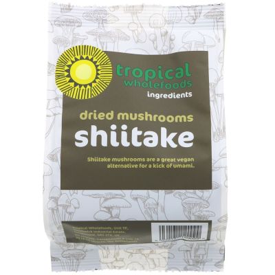 Tropical Wholefoods Shiitake Mushrooms 50g