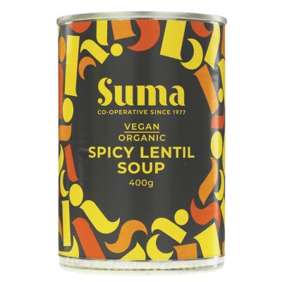 Suma Organic Spicy Lentil Soup New 400g