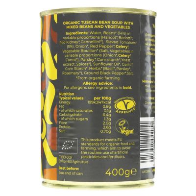 Suma Organic Tuscan Bean Soup 400g