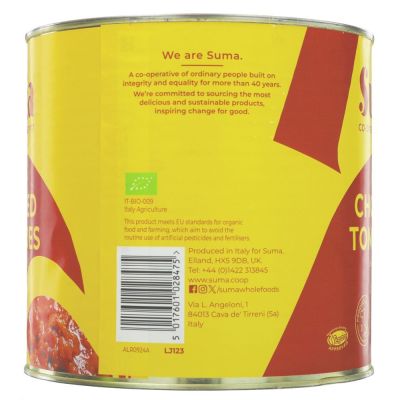 Organic Tomatoes Chopped Bulk 2.6kg